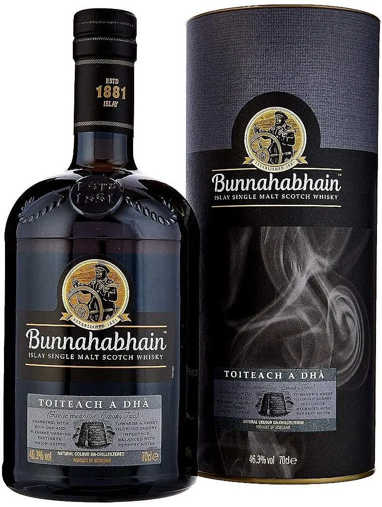 Whisky Bunnahabhain Toiteach a Dha v tubě  46.3%0.70l