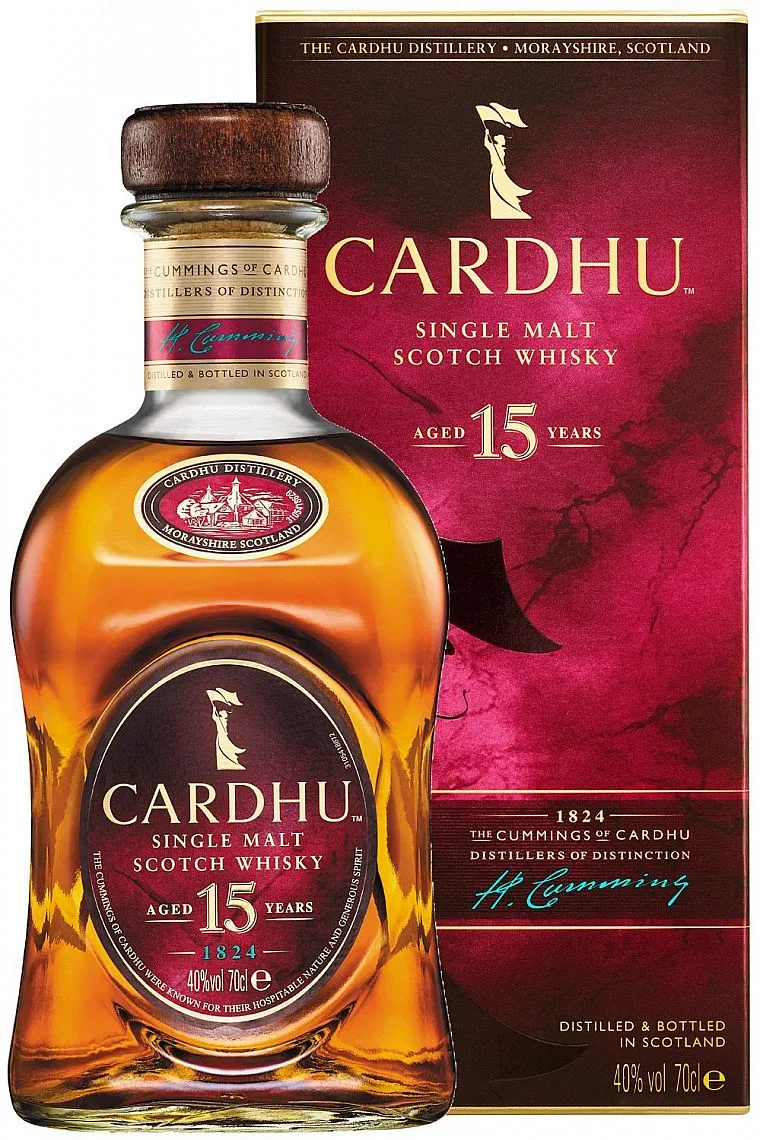 Whisky Cardhu 15y v krabičce 40%0.70l