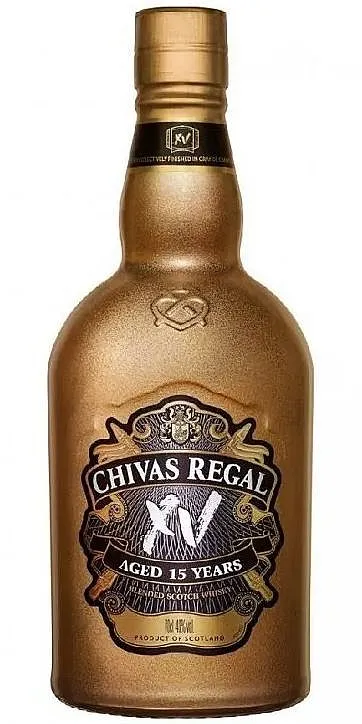 Whisky Chivas Regal 15y XV Gold zlatá lahev 40%0.70l