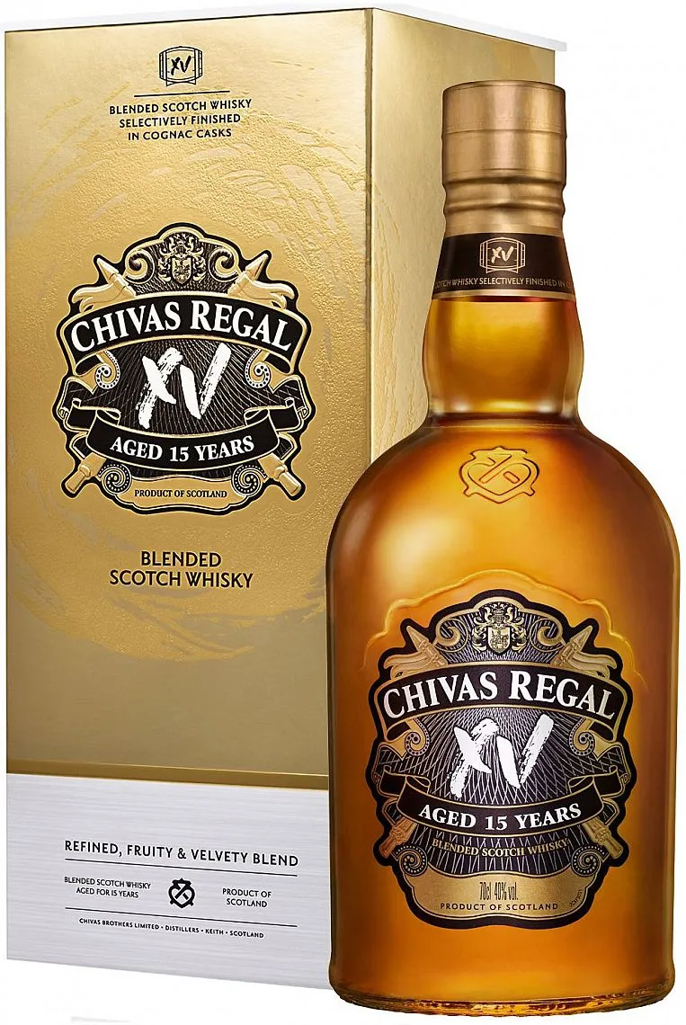 Whisky Chivas Regal 15y XV v krabičce 40%0.70l