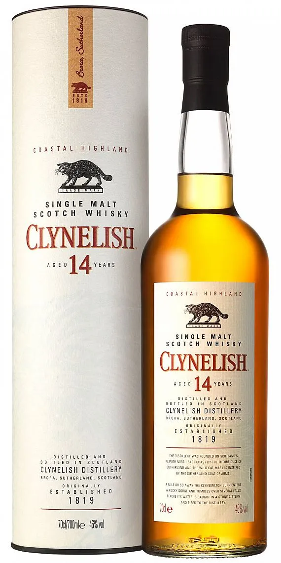 Whisky Clynelish 14y v tubě 46%0.70l