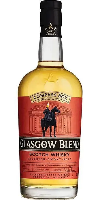 Whisky Compass Box Glasgow blend  43%0.70l