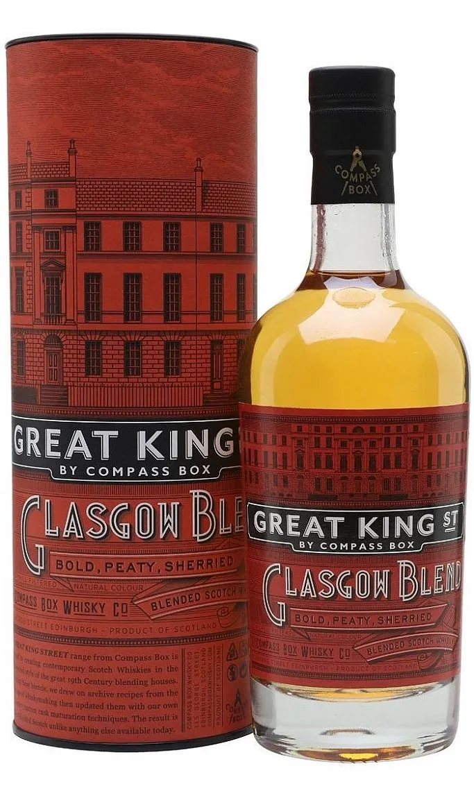 Whisky Compass Box King Street Glasgow blend gT 43%0.50l