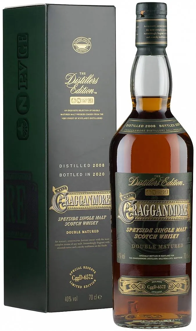 Whisky Cragganmore 2008 Distillers Edition 2020 gB 40%0.70l