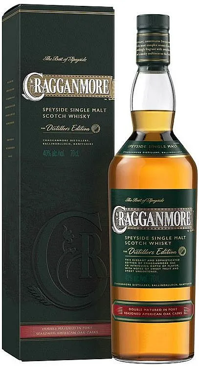 Whisky Cragganmore NV Distillers Edition 2022 a dále gB 40%0.70l