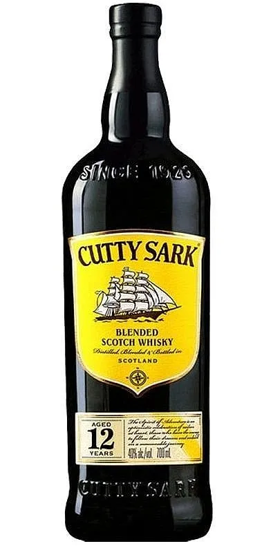 Whisky Cutty Sark 12y holá lahev  40%0.70l