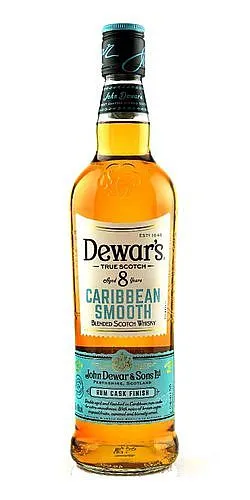 Whisky Dewars 8y Caribbean Smooth   40%0.70l