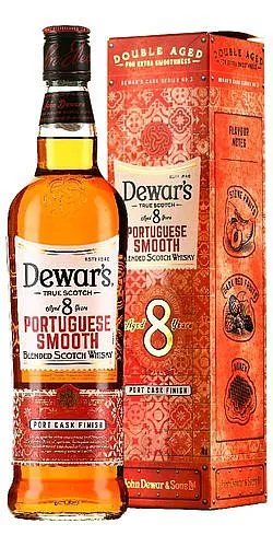 Whisky Dewars 8y Portuguese Smooth GB 40%0.70l