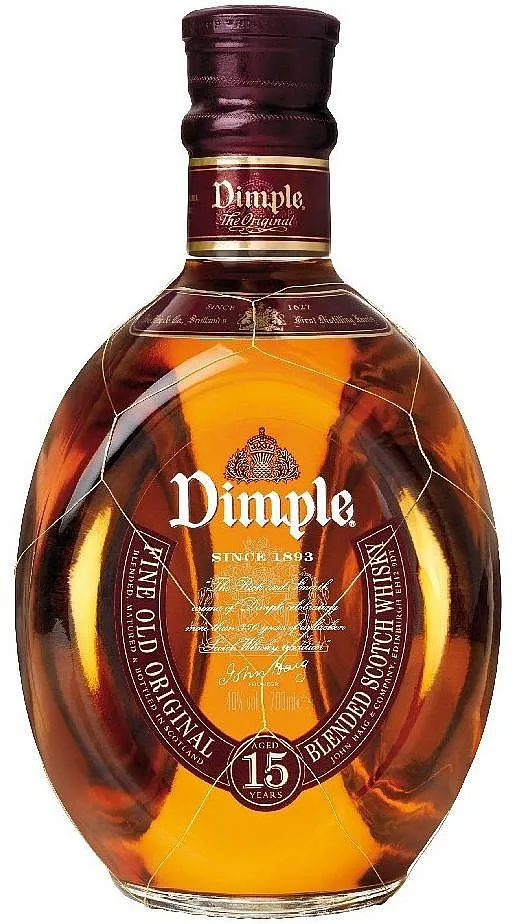 Whisky Dimple 15y holá láhev 40%0.70l
