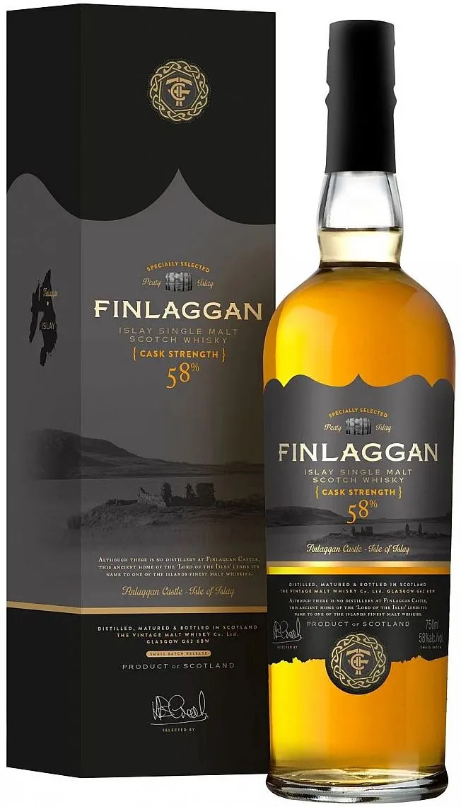 Whisky Finlaggan Cask Strength v krabičce 58%0.70l