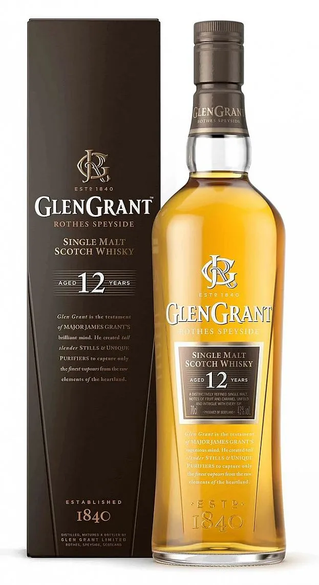 Whisky Glen Grant 12y v krabičce  43%0.70l