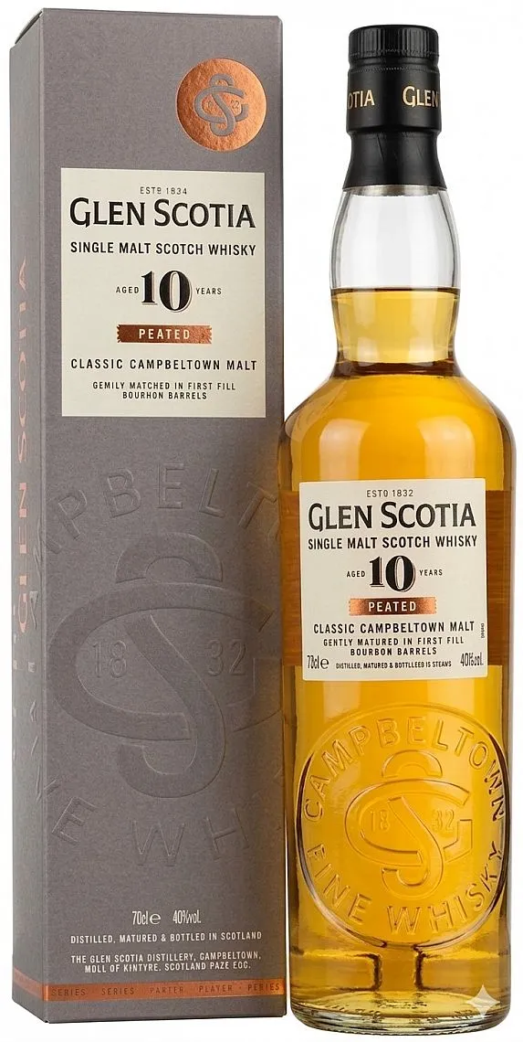 Whisky Glen Scotia 10y PEATED ltd. gB 46%0.70l