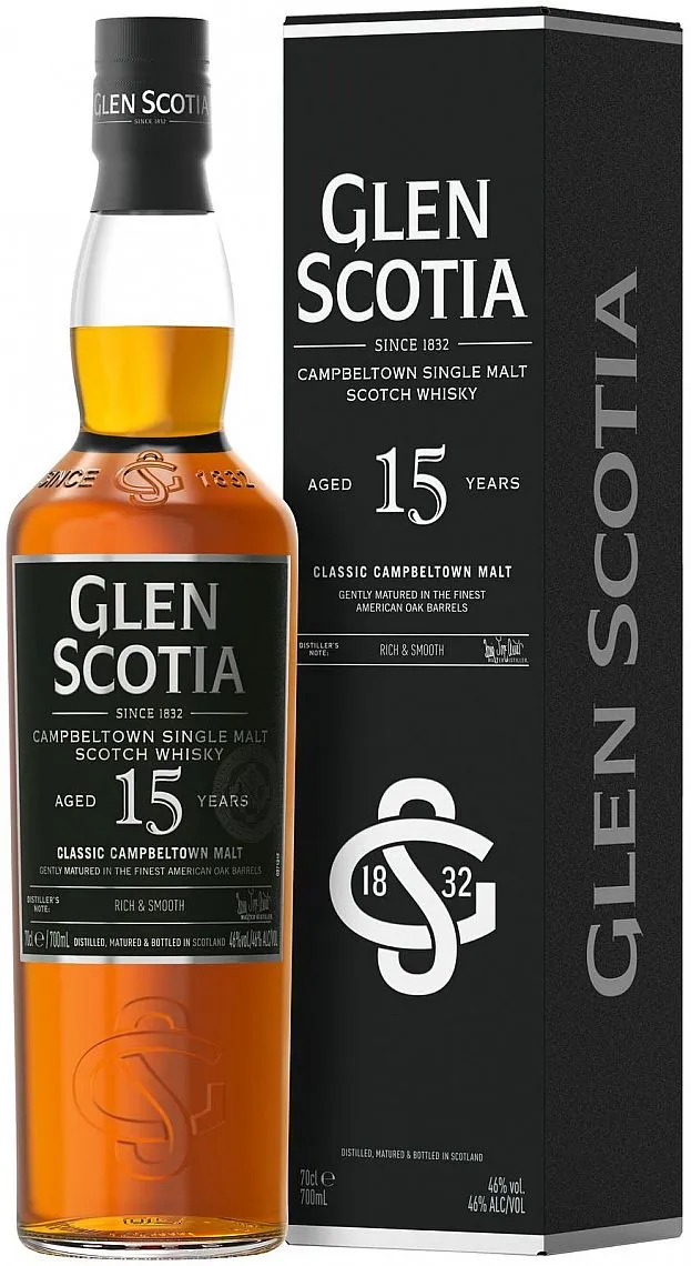 Whisky Glen Scotia 15y v krabičce  46%0.70l