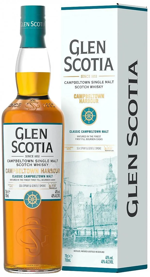 Whisky Glen Scotia Harbour NEW embosovaná lahev  gB 40%0.70l