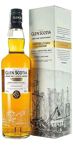 Whisky Glen Scotia Harbour OLD lahev s loděma gB 40%0.70l