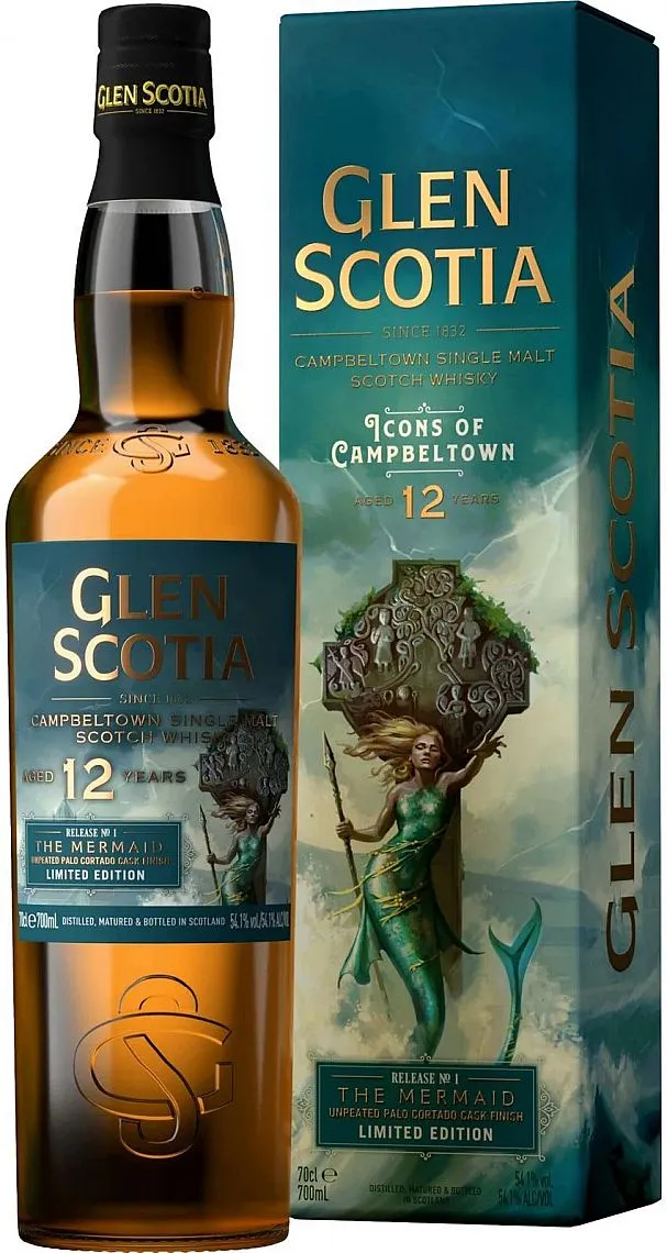 Whisky Glen Scotia Icon no.1 Mermaid 12y  gB 54.1%0.70l