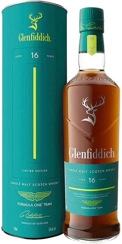 Whisky Glenfiddich 16y Aston Martin v tubě 43%0.70l