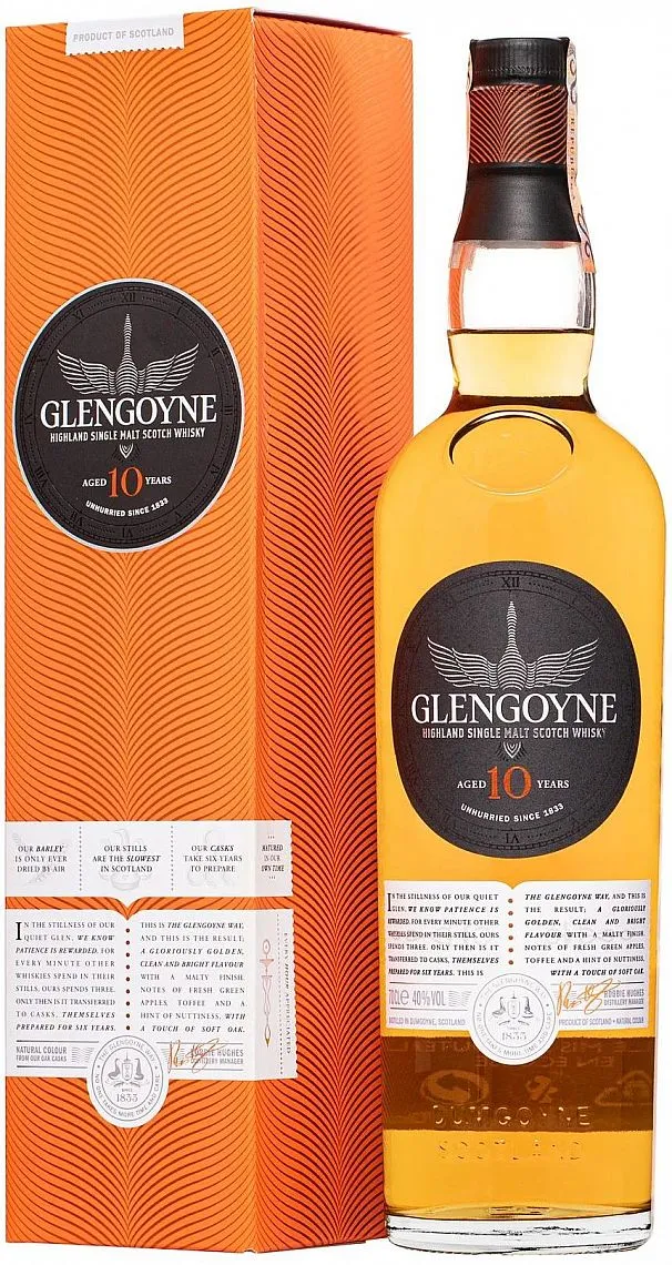 Whisky Glengoyne 10y v tubě  40%0.70l