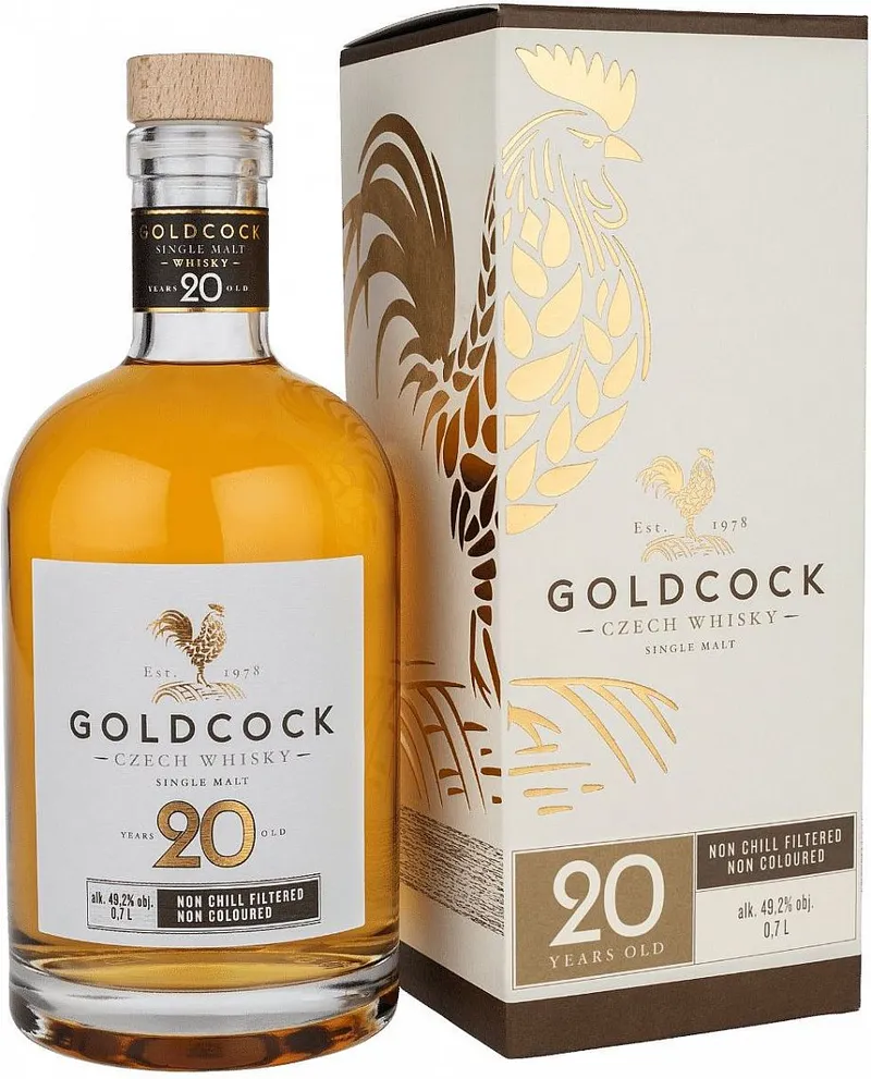 Whisky Gold Cock 20y krabička 49.2%0.70l
