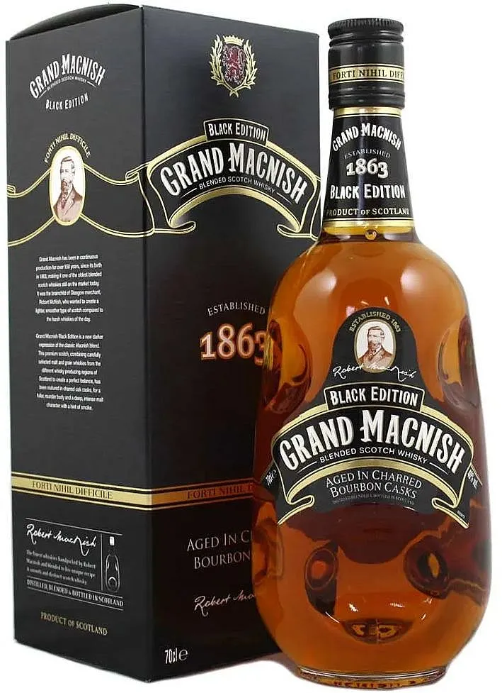 Whisky Grand Macnish Black edition gB 40%0.70l