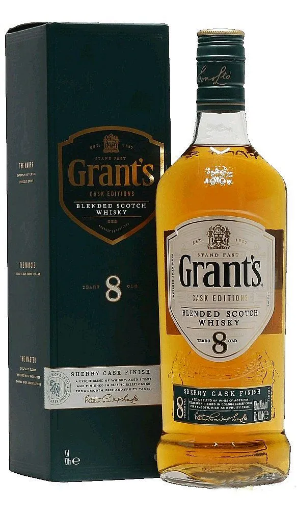 Whisky Grants 8y Sherry cask  gB 40%0.70l