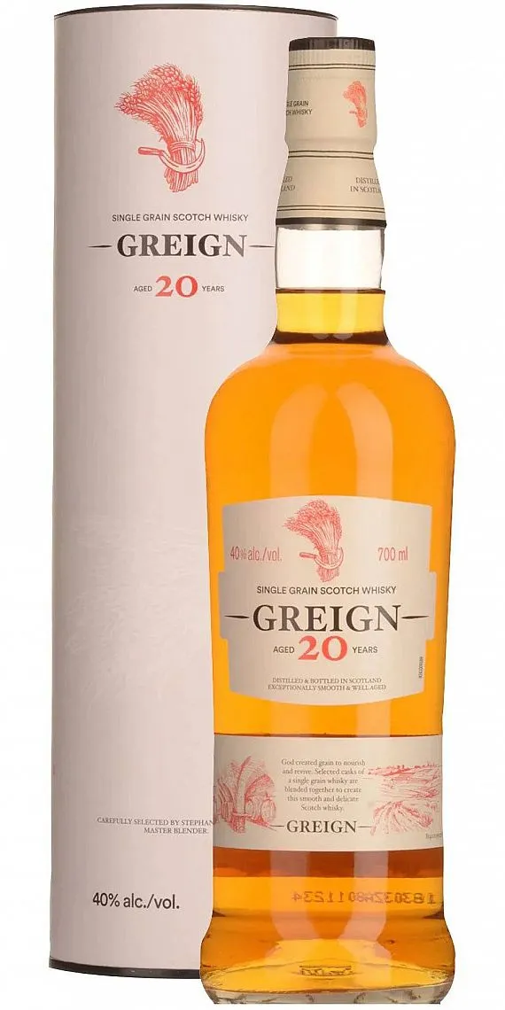 Whisky Greign 20y grain GT 40%0.70l