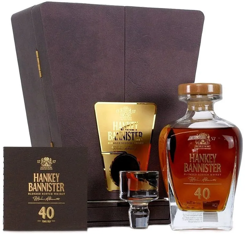 Whisky Hankey Bannister 40y  gB 44.3%0.70l