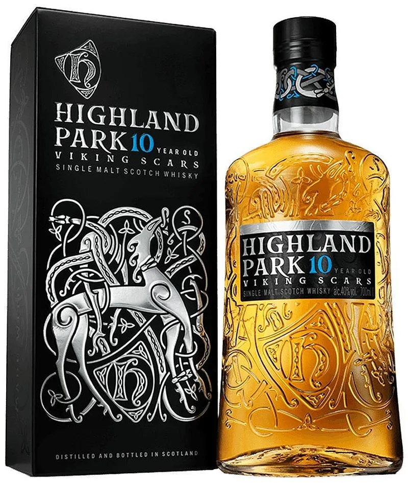 Whisky Highland Park 10y Viking Scars  gB 40%0.70l