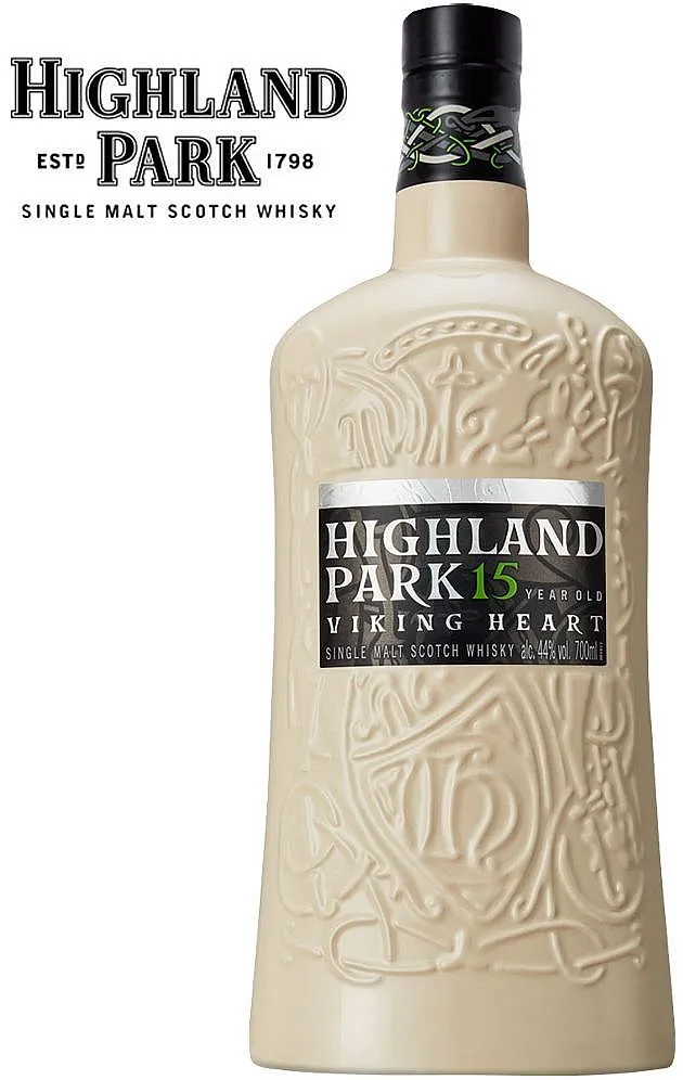 Whisky Highland Park 15y Viking Heart keramika 44%0.70l
