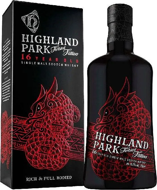 Whisky Highland Park 16y Twisted Tatoo gB 46.7%0.70l