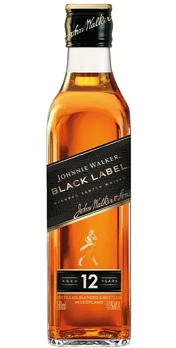 Whisky J.Walker Black label holá lahev  40%0.50l