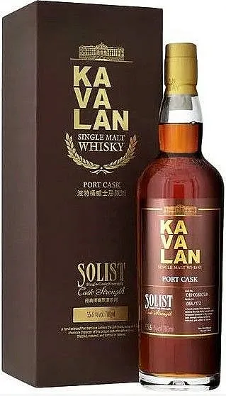 Whisky Kavalan Solist Port Cask v krabičce  57.8%0.70l
