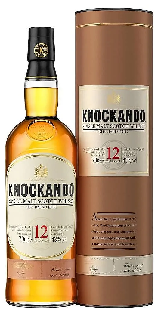 Whisky Knockando 12y NON Vintage gT 43%0.70l