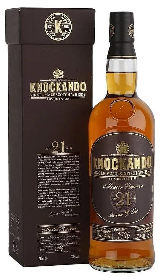 Whisky Knockando 1990 Vintage 21y    gB 43%0.70l