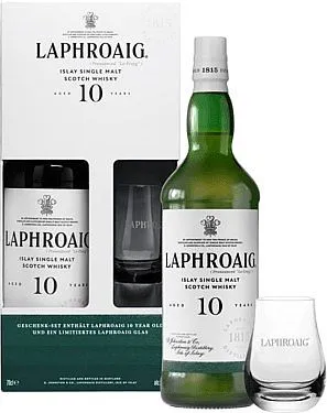 Whisky Laphroaig 10y + 1sklo  gB 40%0.70l