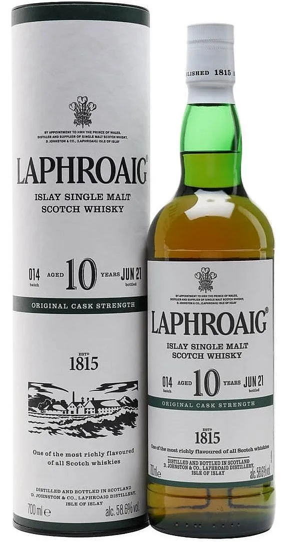 Whisky Laphroaig 10y Cask Strength b.14   gT 58.6%0.70l
