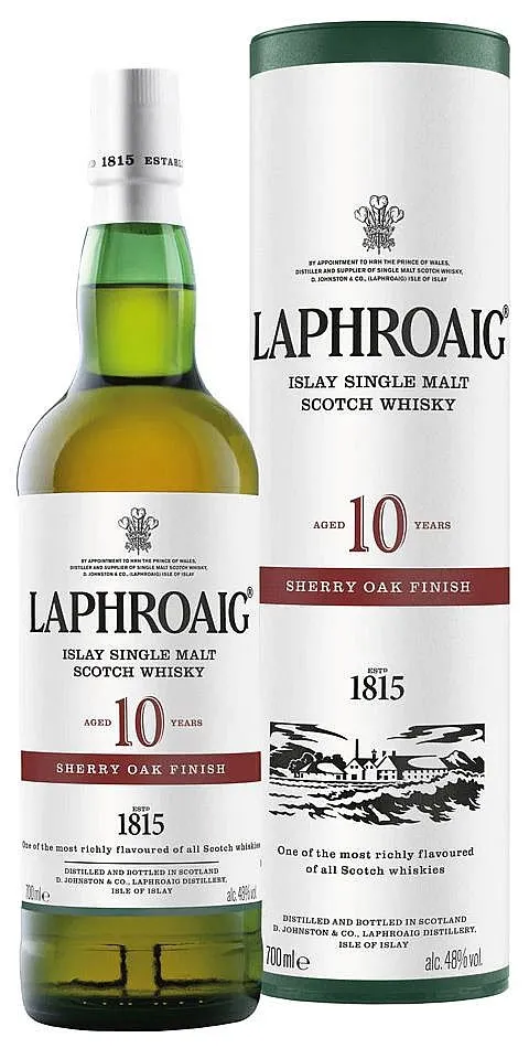 Whisky Laphroaig 10y Sherry Oak finish  gT 48%0.70l