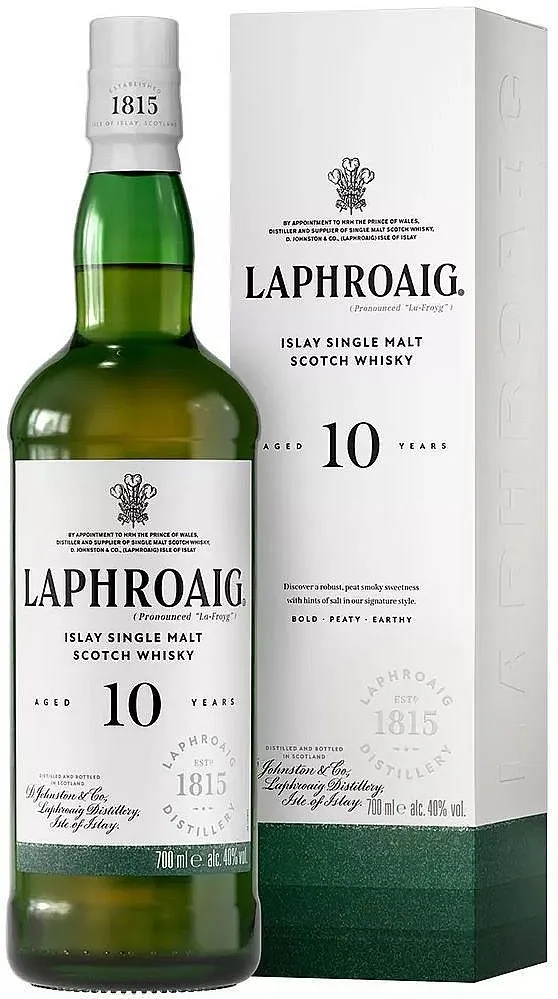 Whisky Laphroaig 10y v krabičce  40%0.70l