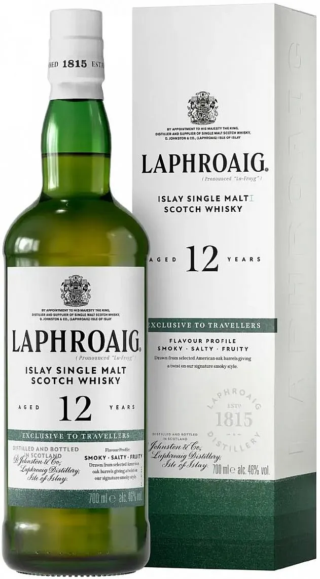Whisky Laphroaig 12y gB 46%0.70l