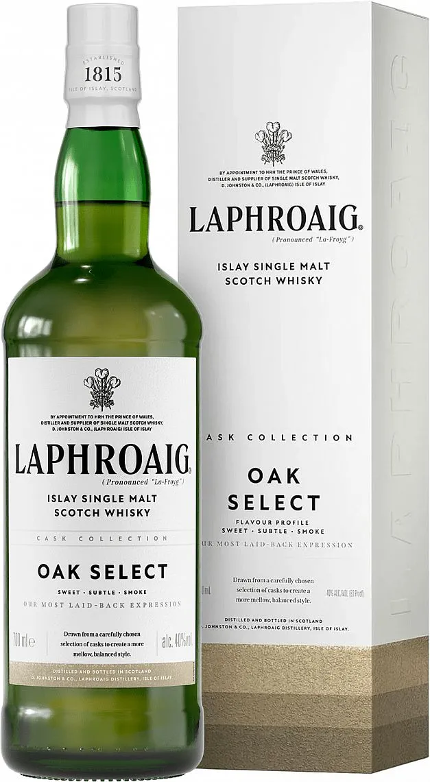 Whisky Laphroaig Oak Select v krabičce 40%0.70l