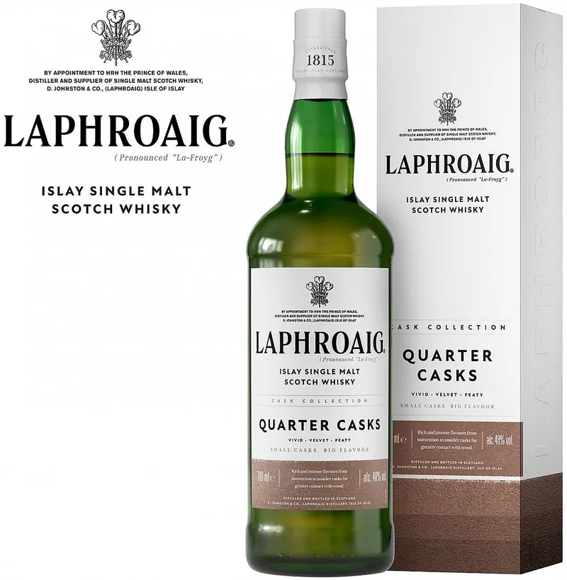 Whisky Laphroaig Quarter Cask v krabičce  48%0.70l
