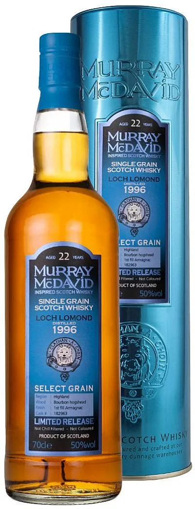 Whisky Loch Lomond 1996 Murray Mcdavid 22y TIN 50%0.70l