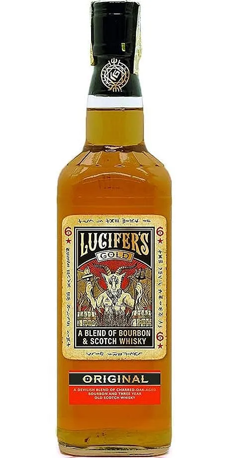 Whisky Lucifers Gold Bourbon e Scotch 40%0.70l
