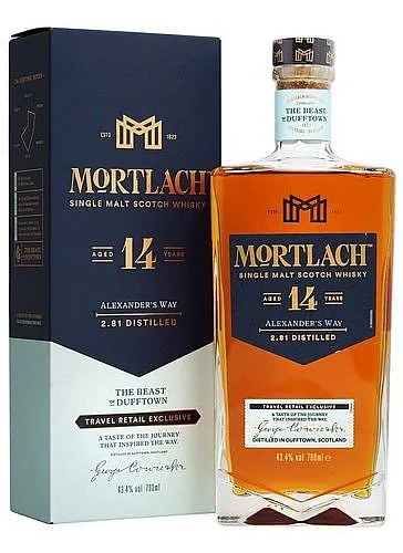 Whisky Mortlach 14y v krabičce 43.4%0.70l