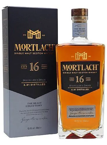 Whisky Mortlach 16y v krabičce  43.4%0.70l