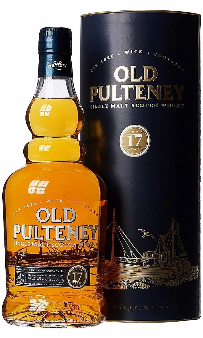 Whisky Old Pulteney 17y v tubě  46%0.70l