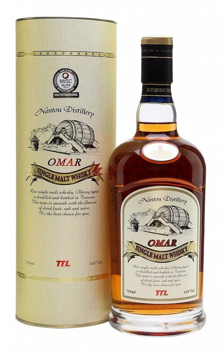 Whisky Omar Sherry cask  46%0.70l