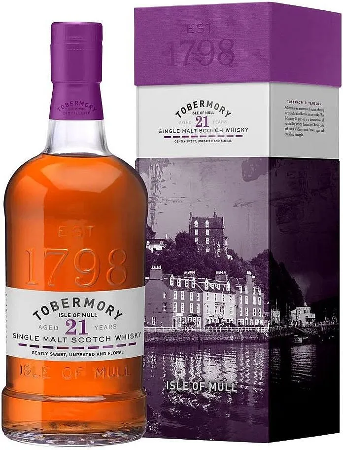 Whisky Tobermory 21y fialová gB limited ed. 46.3%0.70l