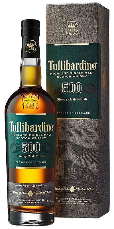 Whisky Tullibardine 500 Sherry Cask v krabičce 43%0.70l