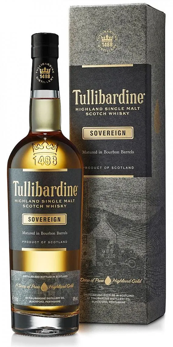 Whisky Tullibardine Sovereign v krabičce 43%0.70l